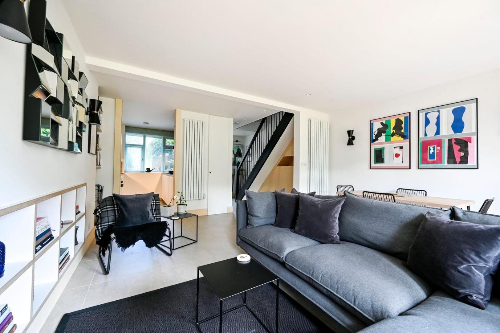 런던 Guestready - Bold Modernity Near Kennington Park 아파트 외부 사진